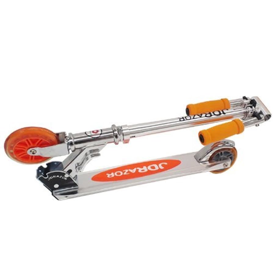 JORAZOR  キックボード キックスケーター. 青　オレンジ JORAZOR キックボード キックスケーター. 青 オレンジ Amazon.co